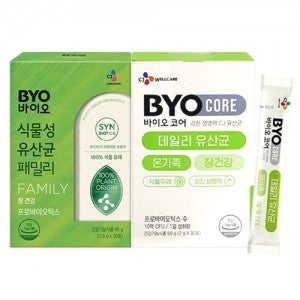 CJ웰케어 바이오코어 데일리 유산균 30포 CJLP-243 김치유산균 프로바이오틱스 프리바이오틱스