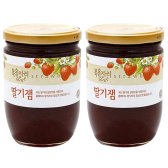 복음자리 딸기잼  640g  2개