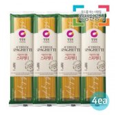 [(다이소몰)이카루스] 청정원 청정원스파게티면 500gx4개