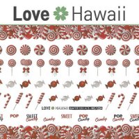 [lovehawaii]네일아트 러브하와이 워터데칼 스티커 NO123A