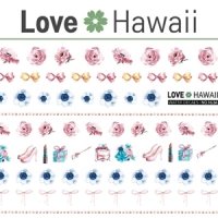 [lovehawaii]네일아트 러브하와이 워터데칼 스티커 NO163A