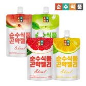 순수식품 곤약젤리 4종