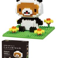 리락쿠마 팬더 데코레이션 나노블럭 Nanoblock