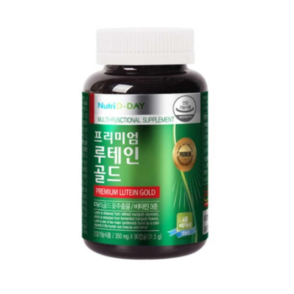 뉴트리디데이 프리미엄 <b>루테인</b> 골드 350mg x 90캡슐