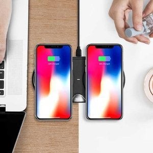 [BASEUS] 듀얼 무선충전패드