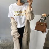 1 1 봉주르 반팔 티셔츠 4 colors