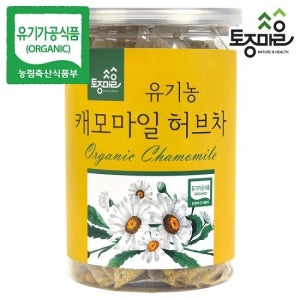 [토종마을]유기농 캐모마일 허브차 30티백(싱싱티백캔)