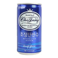 일화 초정탄산수 플레인 190ml 캔 2박스 60개