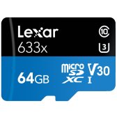 렉사 microSDXC Class10 UHS-I U3 V30 633x 64GB
