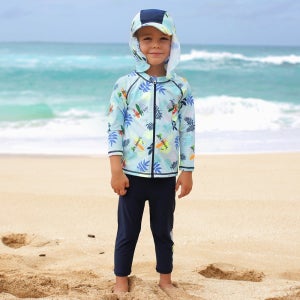[SET] 남유아 키즈 래쉬가드세트2피스+수모