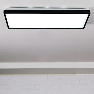 LED 파테르 직사각 방등50W (블랙) 천장조명 LED조명