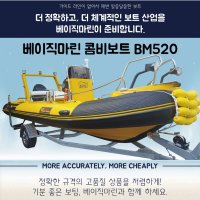 낚시보트 베이직마린 콤비보트 바다낚시배 풀옵 BM520