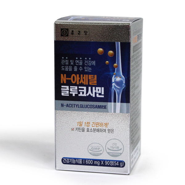 종근당 N-아세틸<b>글루코사민</b> 600mg x 90캡슐