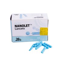 Nanolet 란셋 28G 200pcs 사혈침 채혈기 채혈침