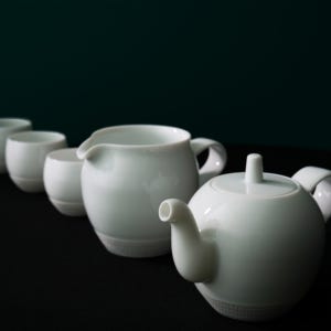 세븐비 도토리 다기세트, 세븐비 도자기