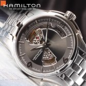 해밀턴 해밀튼 h32565185 재즈마스터 오픈하트 오토 메탈 남성 시계