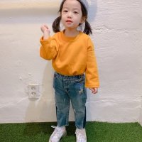 데일리 색종이 아기티 사계절 유아 기본티셔츠