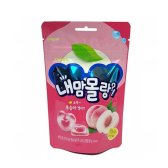 크라운제과 크라운 내맘몰랑 쏘옥 복숭아 젤리