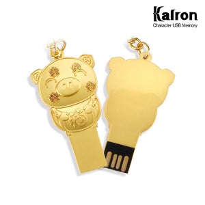 칼론 황금메탈복돼지 캐릭터 USB 메모리 64GB
