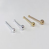 실버볼 노즈피어싱 실버 925 은 코피어싱 (1.5mm/2mm)