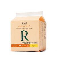 라엘 유기농 순면커버 팬티 라이너 레귤러 20p