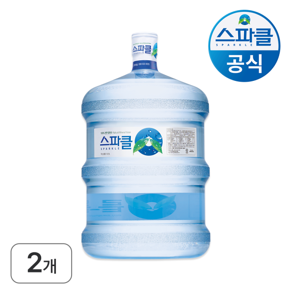Sparkle Mineral Water 18.9L 2 Bottles (Empty Bottle Collection)