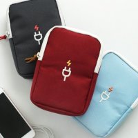 [이널]CHARGER POUCH L-여행용 충전기 파우치 라지