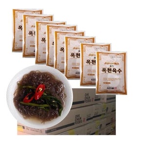 옥천 냉면육수-1박스(350g x30봉) 냉면 전문용