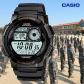 카시오 손목시계 시계 군인시계 전자시계 알 AE1000W1A AW90H2