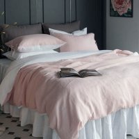 ROS&Eacute; LINEN BEDDING SET - PINK 침구세트