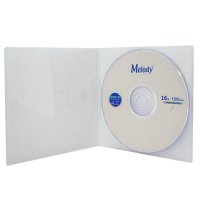 멜로디 CD/DVD 케이스 투명 연질 슬림 1P