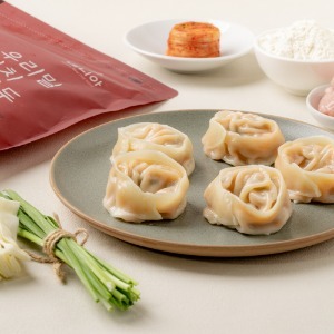 우리밀 김치손만두 제품 이미지