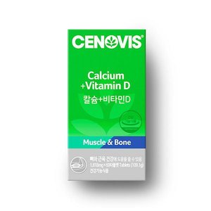 세노비스 <b>칼슘 비타민D</b> 1818mg x 60캡슐