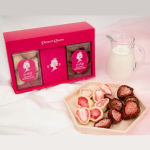 [발렌타인데이 선물] 딸기 초콜릿 에디션 세트, 간식여왕