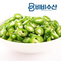 비비수산 청양고추 슬라이스  1개