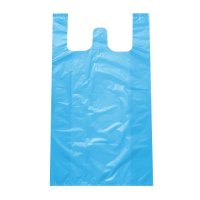 마트 시장 비닐봉투 재활용 분리수거 쓰레기 비닐봉지 / 하늘(100장)
