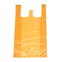 마트 시장 비닐봉투 재활용 분리수거 쓰레기 비닐봉지 / 노랑(100장)