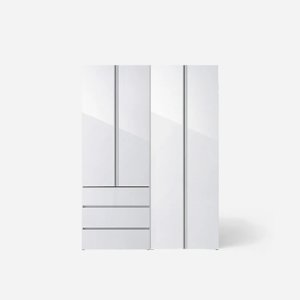 샘베딩 클로즈 옷장세트 160cm(높이216cm) 서랍형 6종