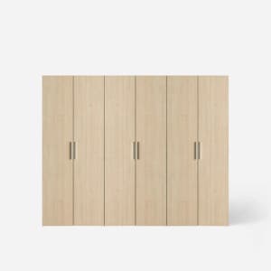 샘베딩 베이직 옷장세트 240cm(높이194cm) 행거형 4종