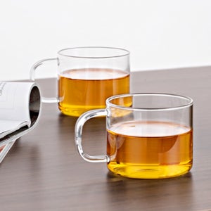 사마글라스 내열유리 찻잔 150ml 2p