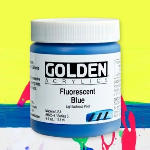 골든 골덴 헤비바디 아크릴물감 119ml / 473ml (형광 야광칼라)