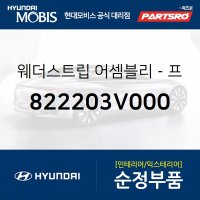 웨더스트립(눈썹몰딩) 프론트 도어 벨트 아웃사이드 (822203V000) 그랜저HG, 그랜저 하이브리드