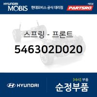 프론트 쇼크업 쇼바 스프링 (546302D020)  아반떼XD 현대모비스 부품몰