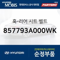 뒷좌석 안전벨트 후크(리어 시트벨트 후크)(857793A000WK)  싼타페, 베라크루즈