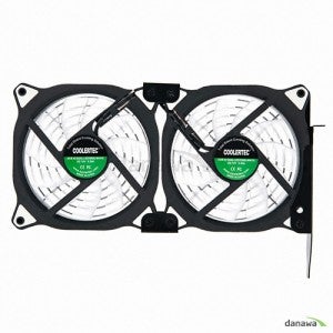 COOLERTEC ECB-02 듀얼링 화이트