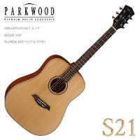 PARKWOOD S21 GT / 파크우드 S-21 탑솔리드 바디 어쿠스틱 기타 / 통기타