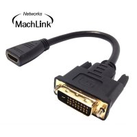 마하링크 HDMI to DVI 듀얼 케이블 젠더