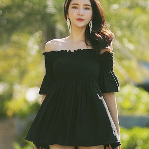 그해, 여름 손님 원피스 비키니,여성수영복 7일간의 휴가