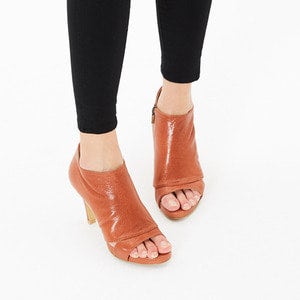 프리미엄 소가죽 토오픈 부티