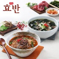 효반 소고기미역국밥 5팩(팩당 180g)+육개장국밥 5팩(팩당 180g)